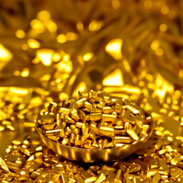 真正的金矿石图片