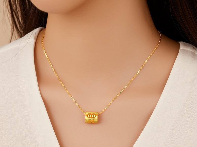 999足金项链图片