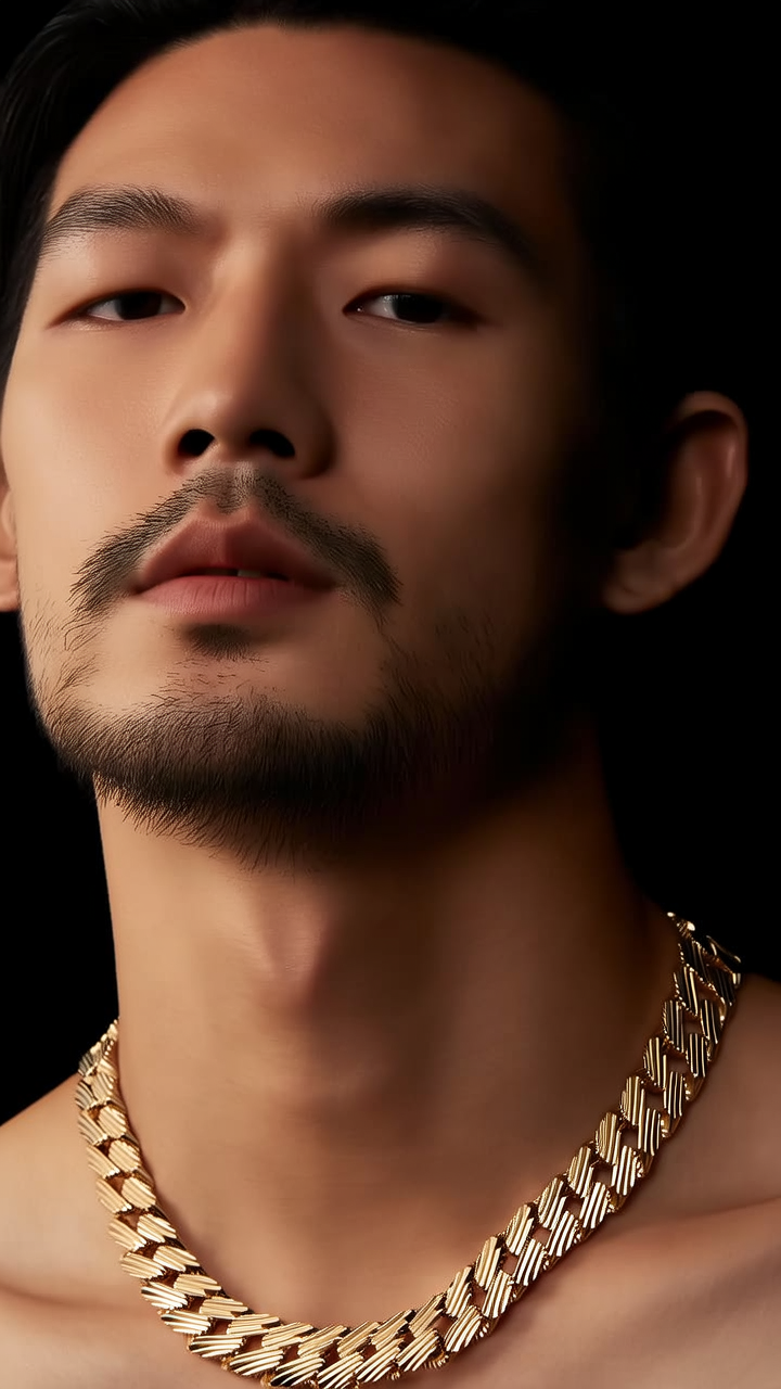 男人金项链图片大全