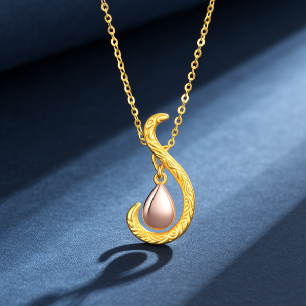 好看的黄金项链款式图片