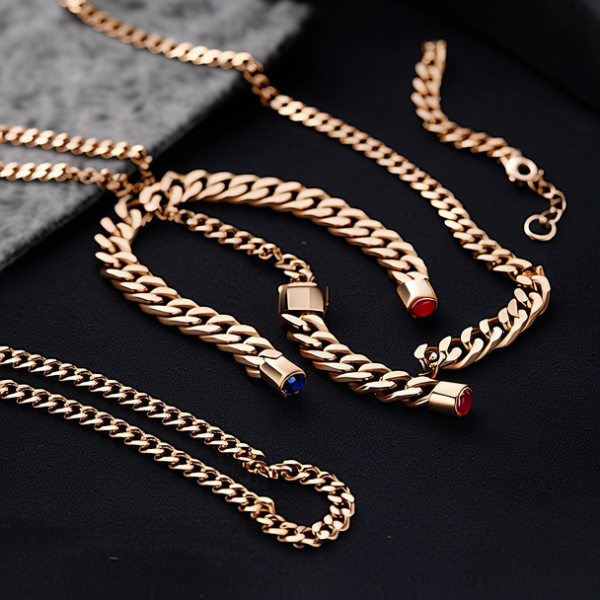 好看的金手链图片大全