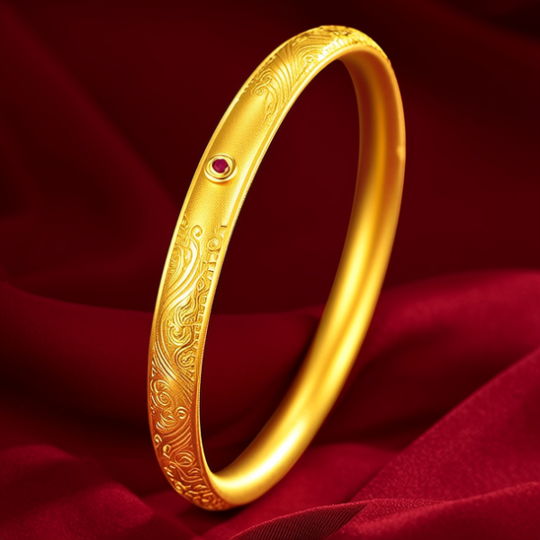 20克金手镯款式图片