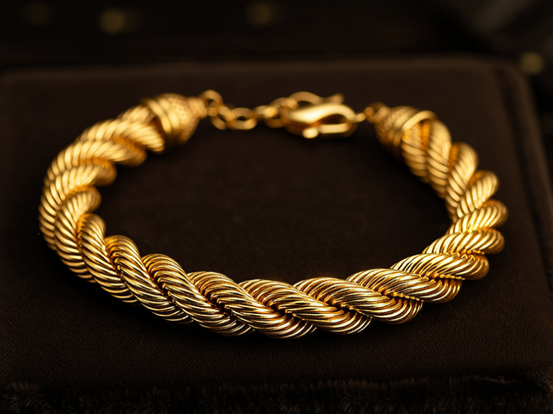 黄金手链真实图片大全